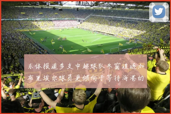 东体报道多支中超球队冬窗追逐加布里埃尔球员更倾向于等待海港的机会